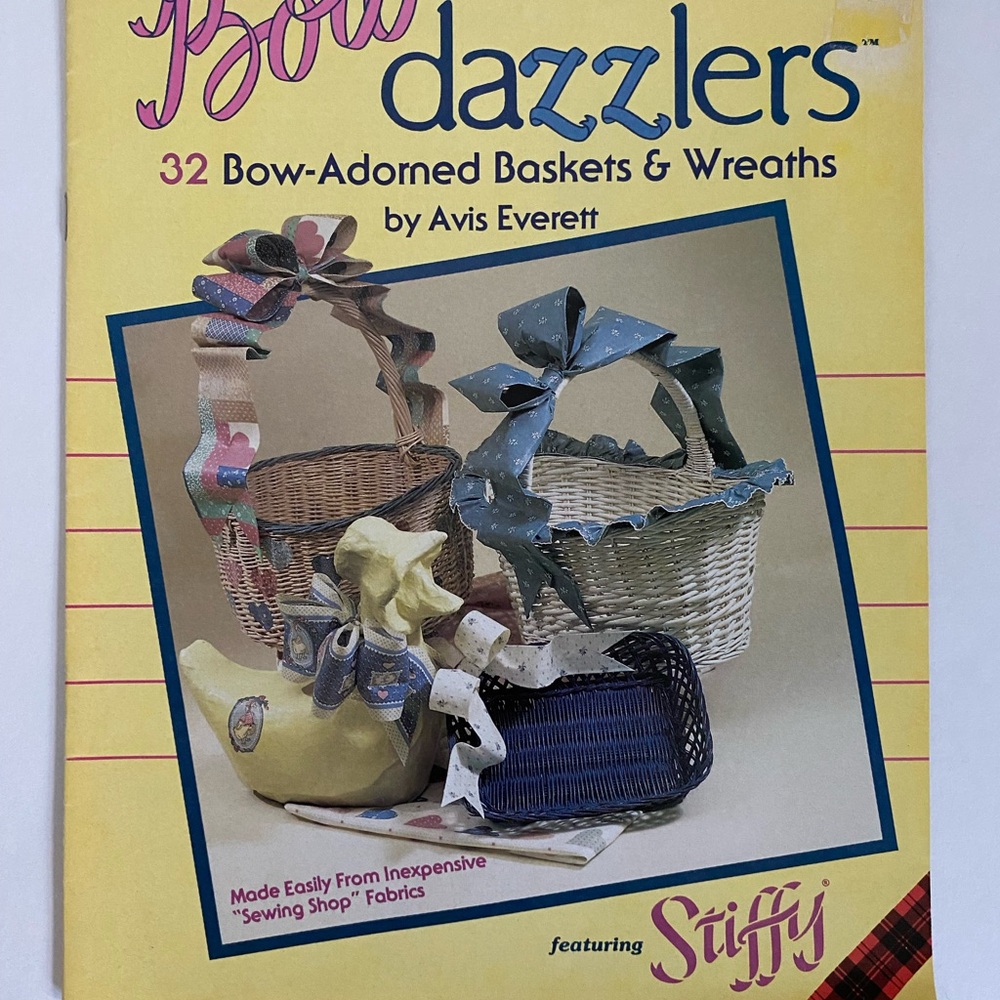 Vintage 1989 Bow Dazzlers Craft Booklet
